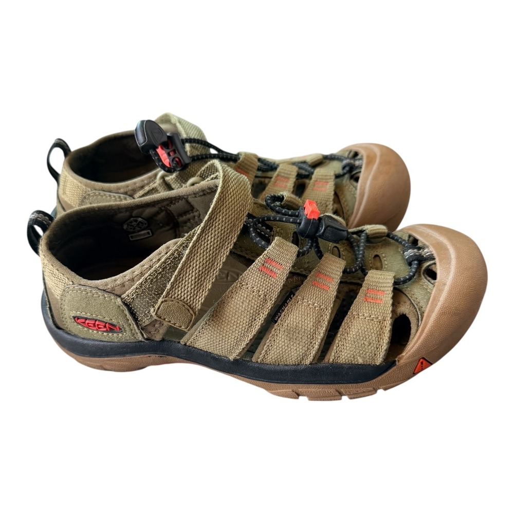Keen Newport H2 Youth 3 Martini Olive Aura Orange Waterproof Sandals Unisex